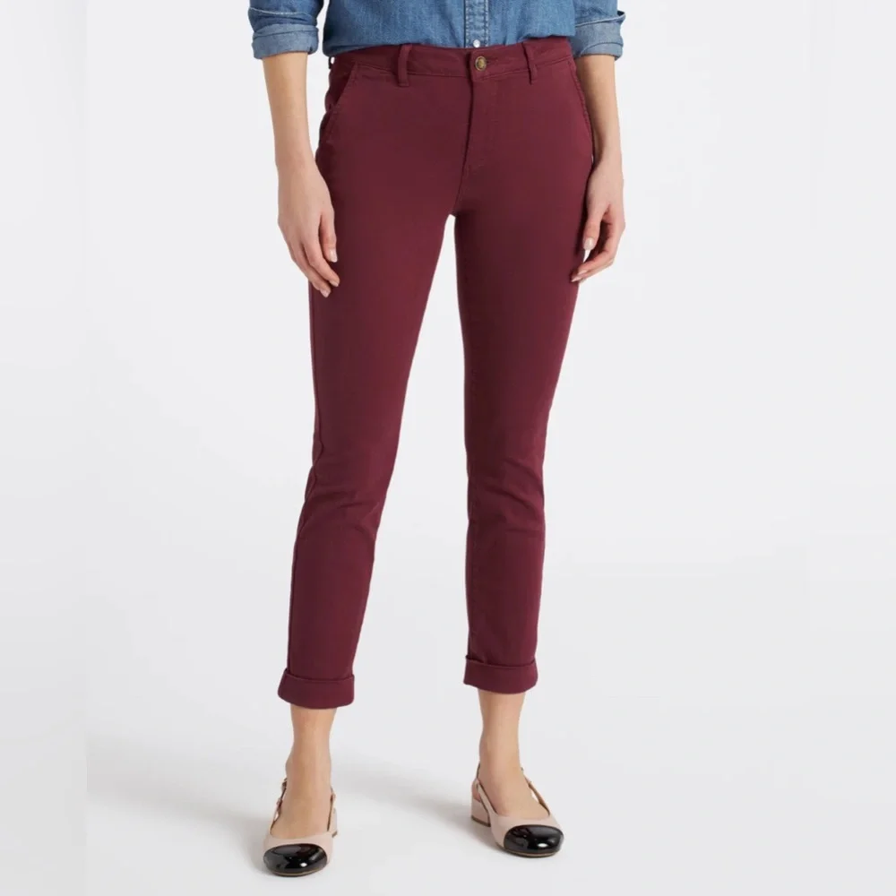 NWT Cosmic Blue Love Petite Women’s Callie Cuffed Skinny Pant 8P - Picture 1 of 5